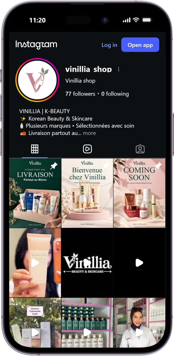 Instagram vinillia_shop
